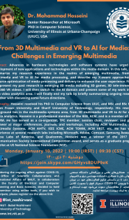 From ۳D Multimedia and VR to AI for Media: Challenges in Emerging Multimedia