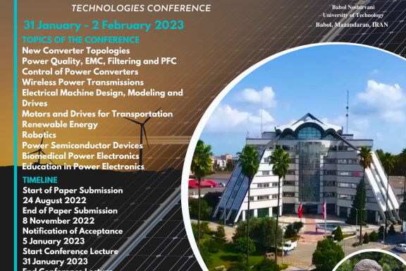 The 14th Power Electronics & Drives: Systems and Technologies Conference - BNUT