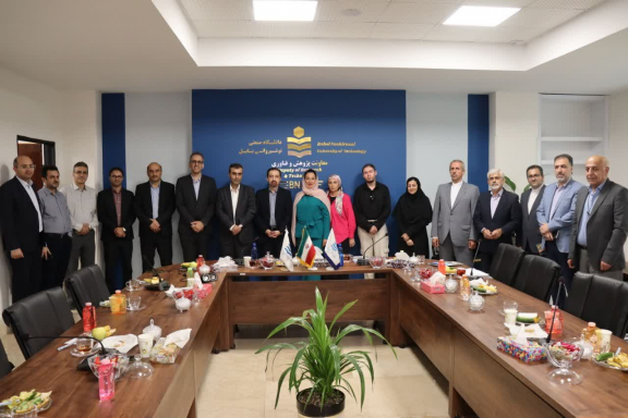 Joint Scientific Meeting Between an Academic Delegation from Astrakhan State University and Officials at Babol Noshirvani University of Technology