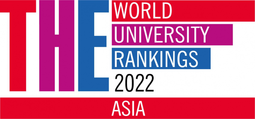 Achieving the third position among the Ministry of Science's universities in the latest Times Higher Education - Asia rankings