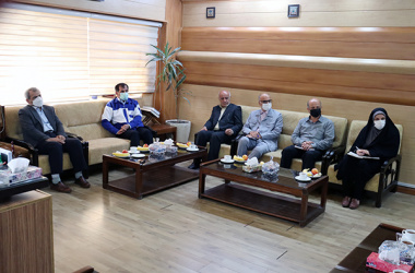 نشست مسئولین اداره کل آموزش فنی و حرفه ای استان مازندران با سرپرست دانشگاه