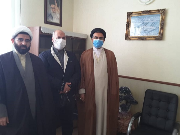 دیدار فرمانده پایگاه بسیج کارمندان دانشگاه با مسئول نهاد نمایندگی مقام معظم رهبری